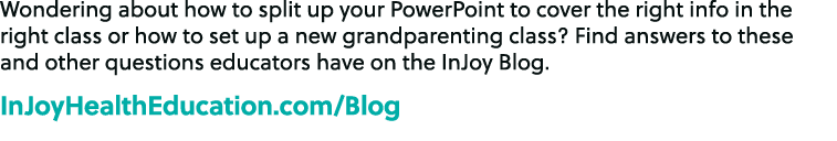 Wondering about how to split up your PowerPoint to cover the right info in the right class or how to set up a new gra...