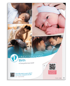 A book about birth and newborns. Description generated by AI